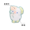 Cute cartoon goose throw pillows, Kanglewu cool summer plush toys, custom-made details Picture